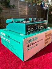 Boss SL-20 Audio Pattern Processor Twin Pedal Guitar Effects Slicer