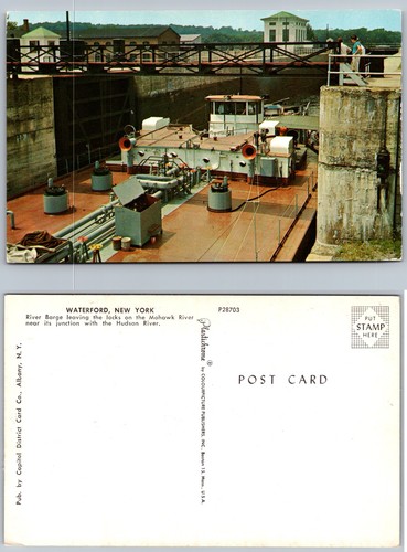 River barge lock mohawk - lock,