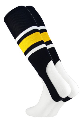 Striped baseball stirrups - striped,