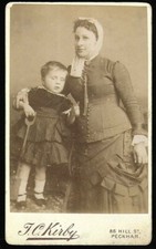 Victorian CDV Photo Child