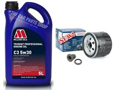 5L MILLERS & OIL FILTER BOSCH
