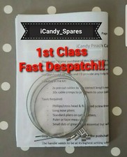 🔧 iCandy Peach Jogger & All Terrain CABLE REPAIR KIT, Fix Snapped/Broken Wires⭐