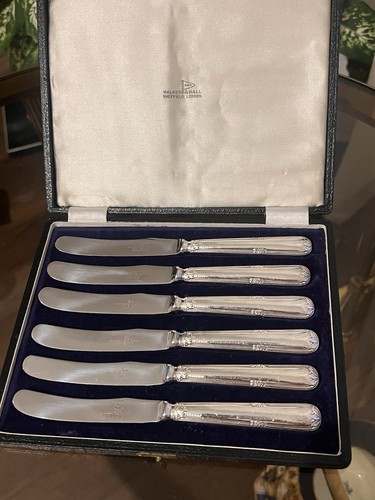 Cased set vintage walker - of,