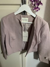  Phase Eight  Bow Jacket Pale