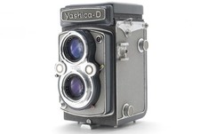 【EXC+++++】YASHICA D 6x6 TLR Film Camera Yashikor 80mm f/3.5 Lens