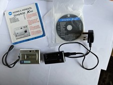 Minolta Dimage X50 5MP digital camera, boxed with software, charger and manual