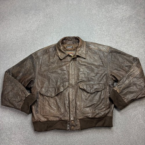 Leather flying jacket adult - leather,