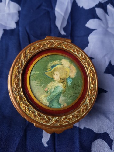 Vintage jewellery trinket - vintage, box