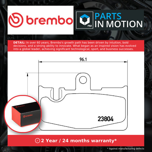 Brake pads set fits - brake, lexus