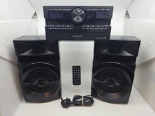 Panasonic SA-UX100 Bluetooth, USB 300w CD Stereo System With Remote and Speakers