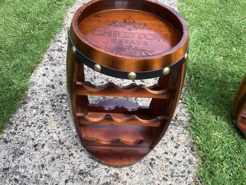 Barrel wine rack - wine, wooden