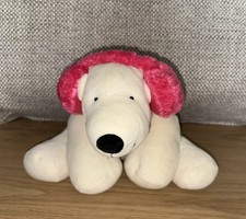 Jellycat Creature Comforter Polar Bear 2000 Vintage Rare and Retired