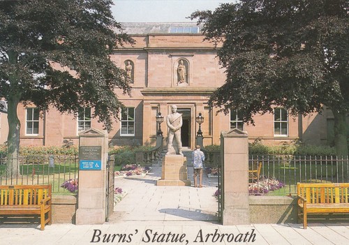Postcard robert burns - ],