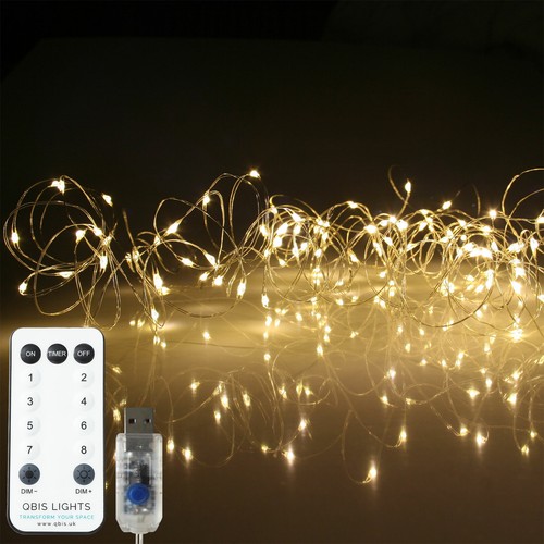 100 lights thin wire usb - on, wire,