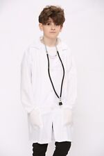 Unisex Kids White Lab Coat /