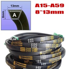 V-belt type A section size