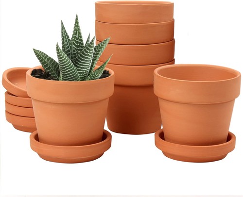 Mini terracotta plant - mini,