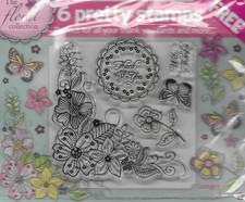 Pretty Clear Stamp Set for