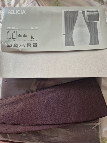 New ikea purple - new,