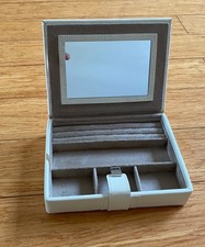 Compact Cream Leather