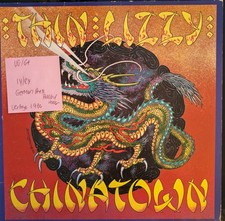 Thin Lizzy Chinatown Vinyl Record VG/G+ 6359030 1980