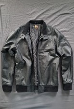 Volcom genuine leather jacket