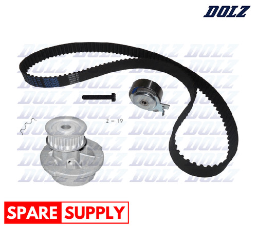 Water pump timing belt - timing,