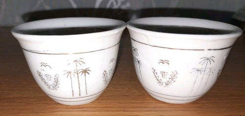 Vintage arabic coffee cups - 2,