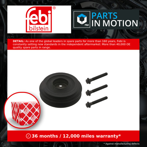 Crankshaft pulley fits ford - fits,