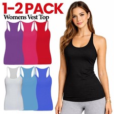 1-2 Pack Womens Vest Top