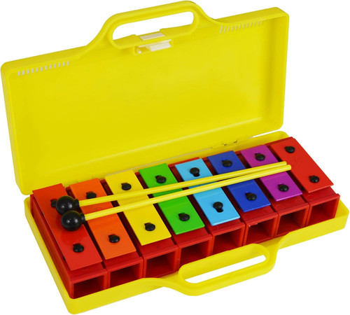 Star chime bar set - a-star, coloured