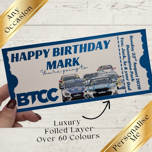 Btcc custom personalised - custom,