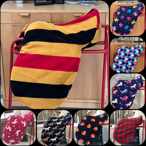Fleece handmade saddle - fleece,