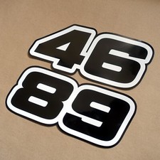 Custom Race Number Vinyl Self