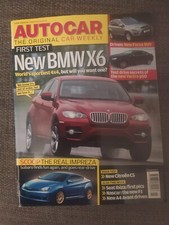 Autocar 9 APR 2008, Kuga, A4 Avant, RX-8, C5, BMW X6, Insignia, Tata Nano, Chevr