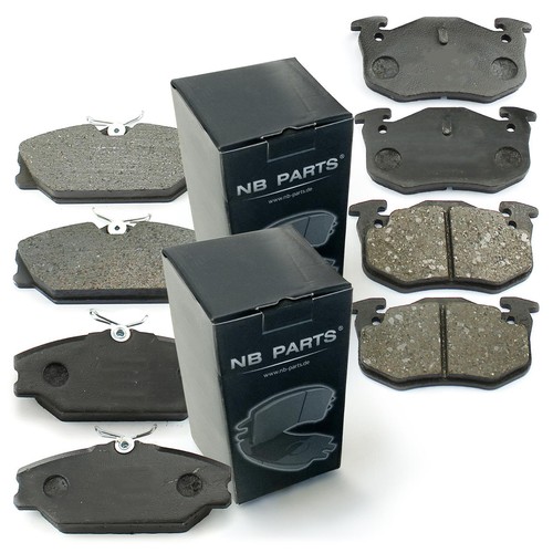 Brake pads front rear - , for