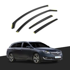 Vauxhall Insignia MK1 2009-2017 5 Door Estate Wind Deflectors 4pc Tinted