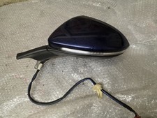 VW GOLF MK7  PASSANGER SIDE WING MIRROR IN BLUE LC5B 