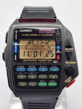 RARE CASIO CMD-40 1174 TV Remote Controller Watch & Digital Calculator