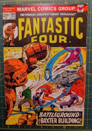 Fantastic four 130 1973 jim - four, #130