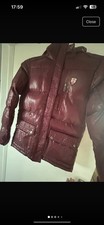 Original Puffa Quilted Outwear Coat, Ladies Size XS Purple With Removable Hood