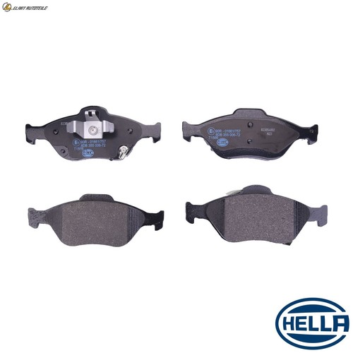 Brake pad set disc - pad,