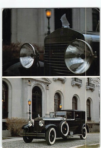 Postcard 1927 isotta - isotta, fraschini