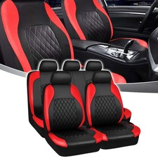 Black red car - seat, covers