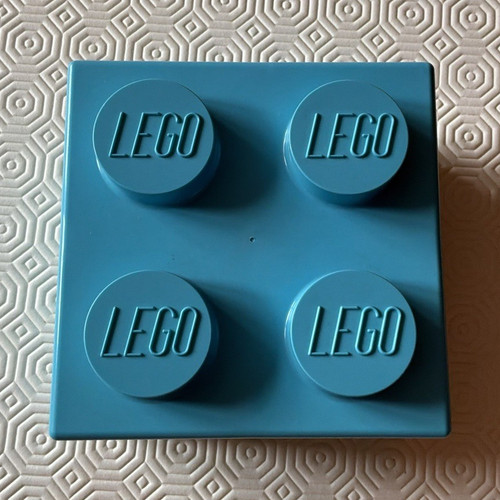 Lego blue storage - lego,