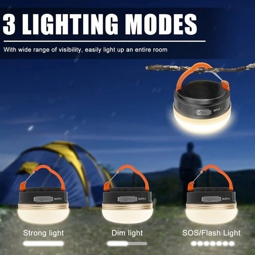 Rechargeable camping lantern - rechargeable,