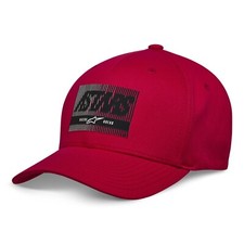 Alpinestars Hypto Curve Bill Cap Flex Back Stretch Twill Genuine Alpinestars Cap