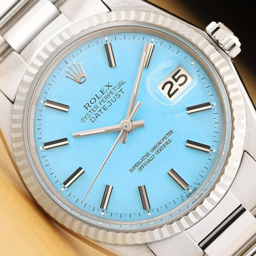 Rolex mens datejust 1601 18k - 1601,