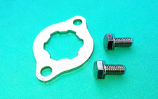HONDA CB250N CB400N SUPERDREAM NEW STAINLESS FRONT SPROCKET FIXING PLATE & BOLTS