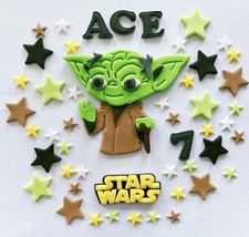 Edible Fondant Star Wars Yoda